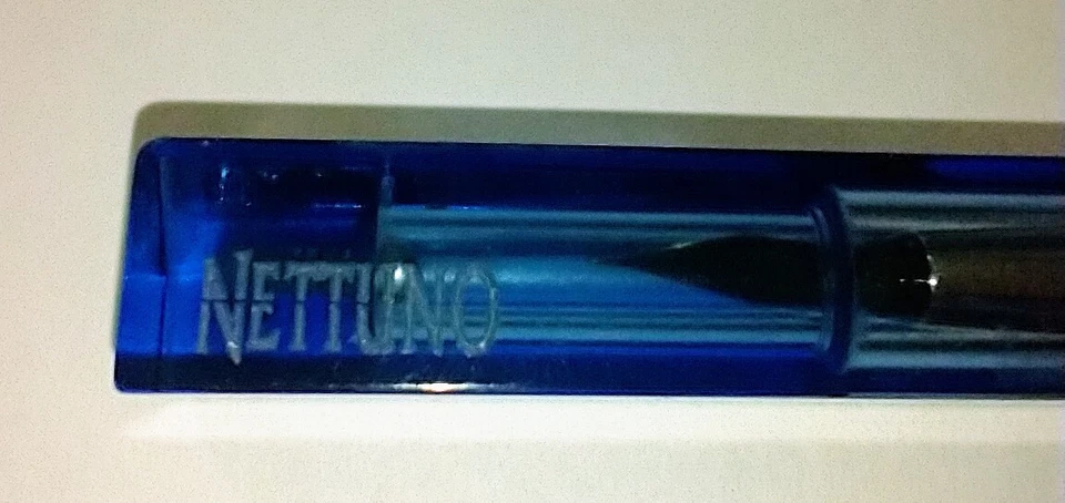 Pluma Estilográfica Barracuda Nettuno Edición Limitada Azul Oscuro 00031 Usada en Excelente Condición Foto 2 de 4