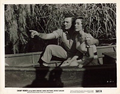 ORIGINAL VINTAGE KINO STILL FOTO FILM SUMPF FRAUEN MIKE CONNORS C.MATTHEWS