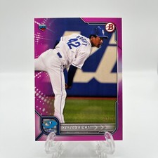 2022 Bowman NPB Nippon Bowman #33 Kenta Bright RC Rookie Fuscia Parallel /75
