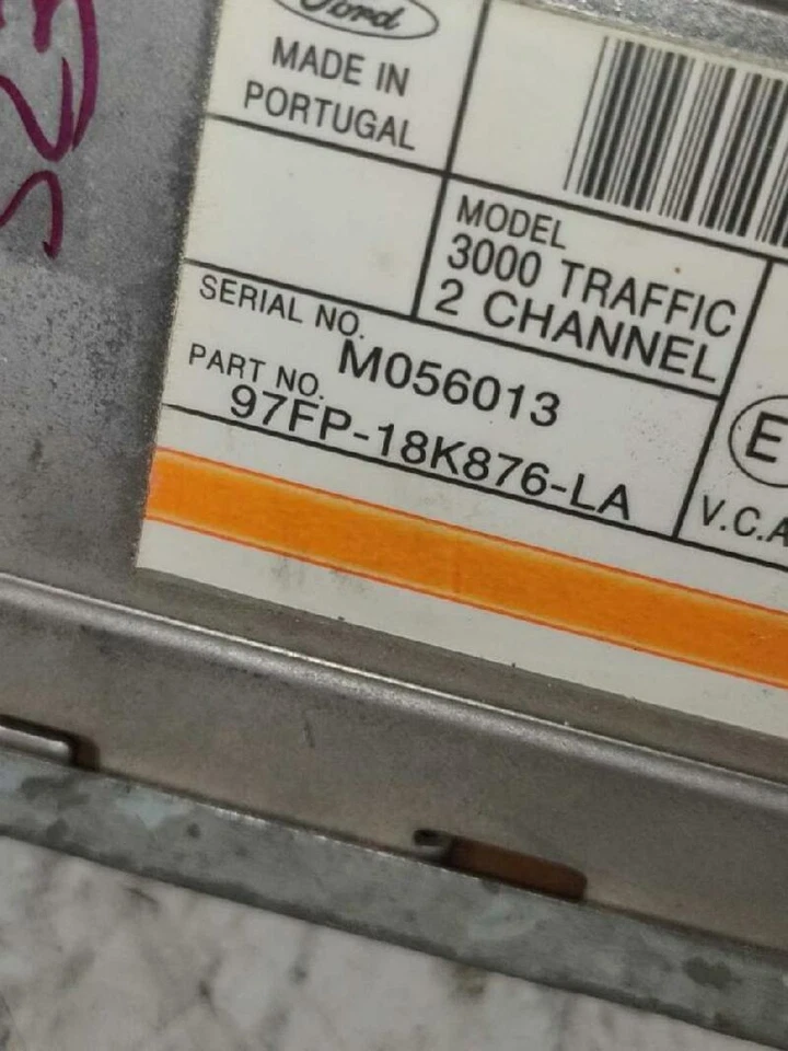 97FP18K876LA 232906 radio für FORD FIESTA IV (JA JB ) 1.25 I 16V 1995 - Bild 4 von 4