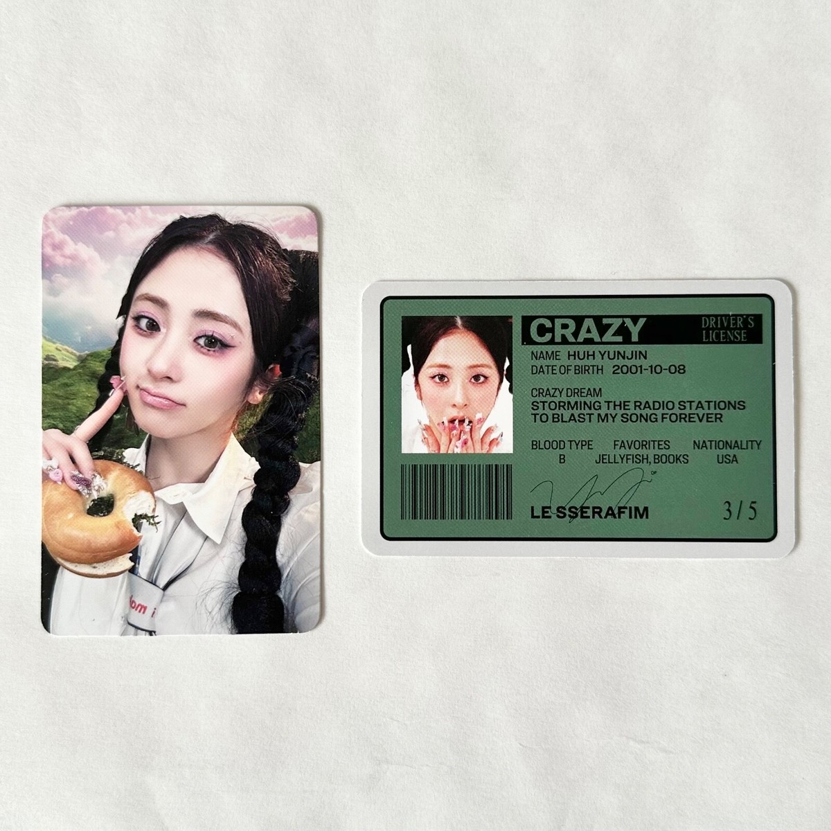 LE SSERAFIM] CRAZY / Standard version Photocard PC set Chaewon | eBay