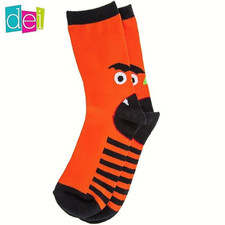 Orange MONSTER SOCKS by DEI 1 pair One Size