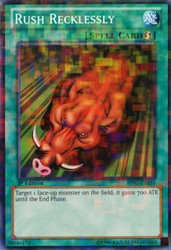 Rush Recklessly - BP02-EN133 - Mosaic Rare