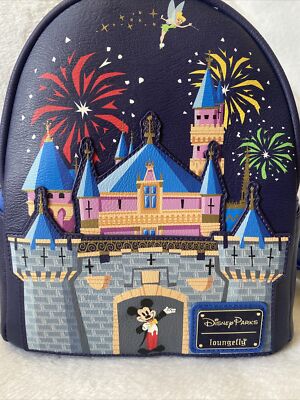 Disneyland Disney Park Loungefly 100 Years Mickey Mouse Cinderella Mini Backpack Disney Parks Cinderella Loungefly Mini Backpack – Disney100  main image 2