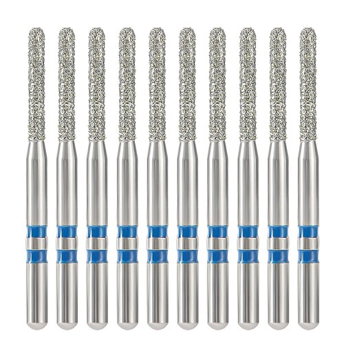 Dental High Speed FG Diamond Burs Cutting Zirconia Ceramic Friction Grip 1.6mm - Picture 28 of 124