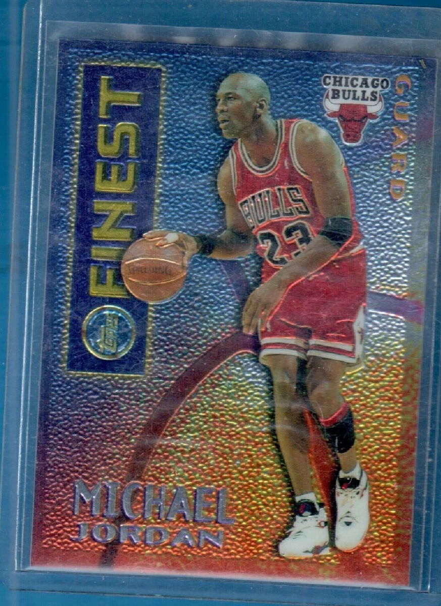 Michael Jordan 1995-96 Topps Mystery Finest Borderless Card#M1! Bulls GOAT HOF