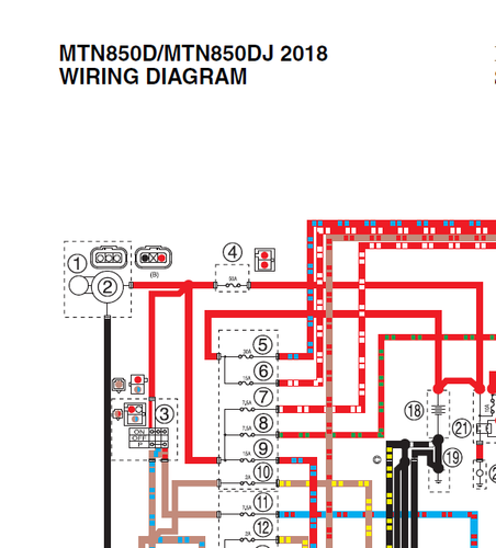 2018 YAMAHA MT-09 MTN850D Factory Mechanic Shop Service Repair Manual on CD - Afbeelding 3 van 4