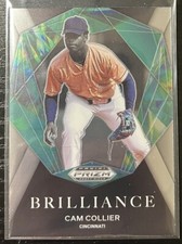 2022 Panini Prizm Draft Picks Brilliance Cam Collier #BR-CC Cincinnati Reds
