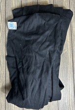 Moby Wrap Baby Carrier Sling Black Hands Free Cotton Infant 8 to 35 lbs