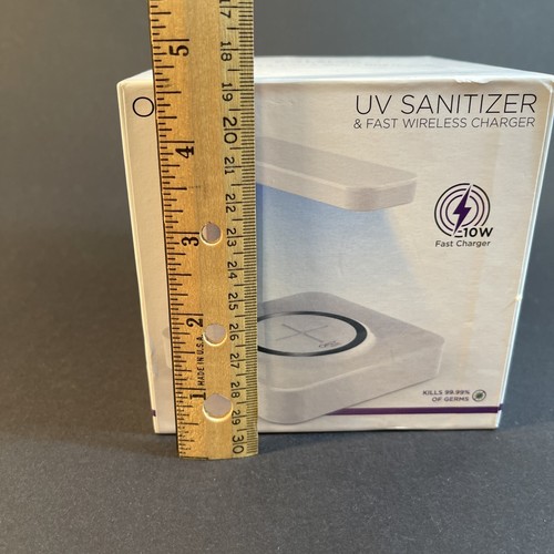 One Products UV Sanitizer & Wireless Charger White OPLU001-W NEW In Package - 第 7/9 張圖片