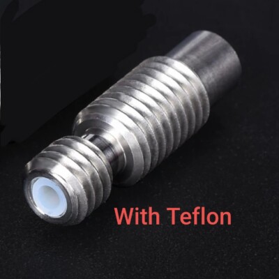 V6 Heat Break Throat for 1.75mm All-Metal / PTFE Teflon  E3D 3D Printer Bowden 