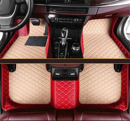 FloorLiner For Volkswagen Caddy Floor Mats Auto Carpets Liner Rugs 1st & 2nd Row - Picture 70 of 77