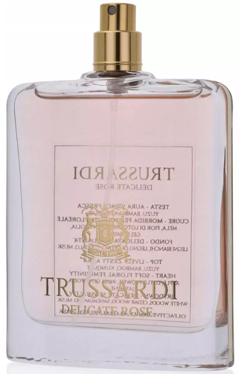 TRUSSARDI Delicate Rose by Krizia for women EDT oz New