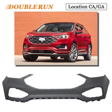Front Bumper Cover For 2019-2024 Ford Edge Without Sensor Holes