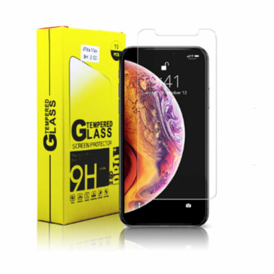 [PACK OF 2] Screen Protector for iPhone 12 Pro MAX XR 11 X XS 11Pro Anti-shock