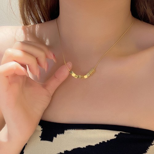 Collar Chocker con AMOR Grabado Moda Joyería Regalo para Niñas y Mujeres - Imagen 3 de 12
