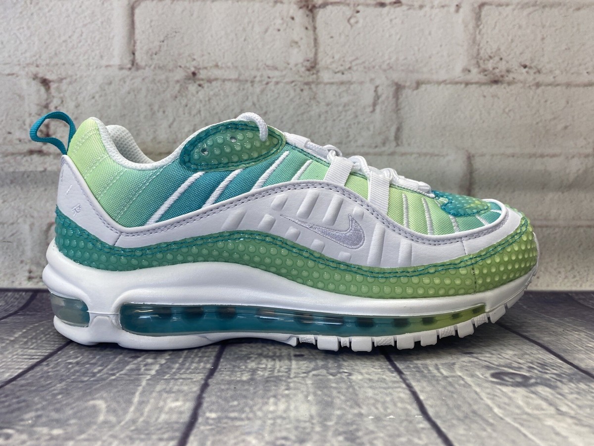 Nike Air Max 98 SE Bubble Pack Aqua White Shoes CI7379-300 Nike Air Max 98 SE Bubble Pack Aqua White Shoes CI7379-300
