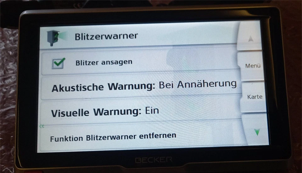 Becker Navigation LKW / Wohnmobil / Bus / Camper active.transit.6 - 08/2025 - Bild 4 von 4