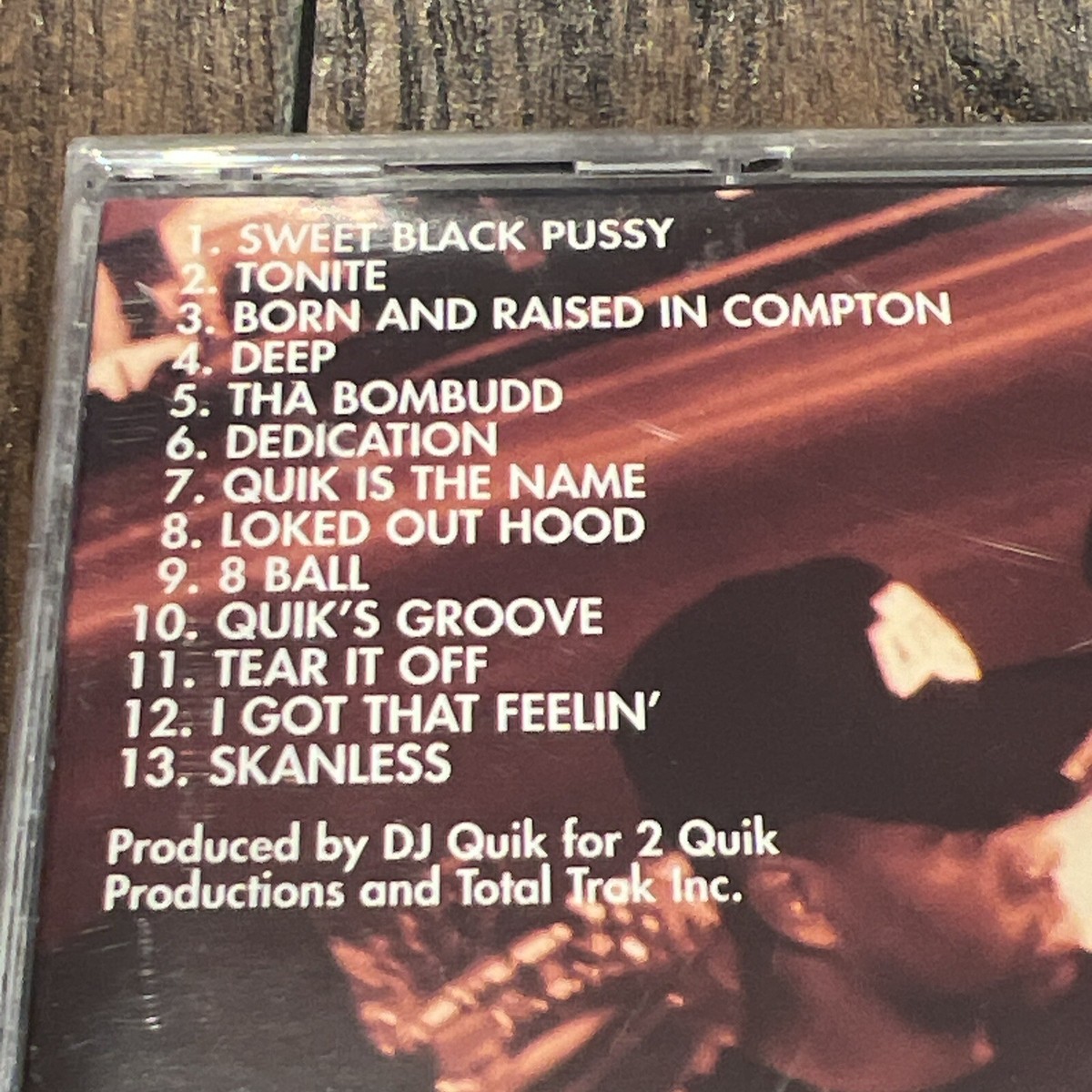 Quik Is The Name By DJ Quik (CD, 1998, Profile) Sonopress Classic