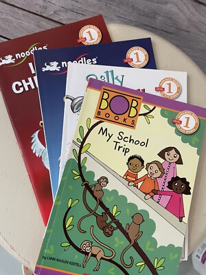 Scholastic Reader LEVEL1 (4 Books) 50-250 Words, Paperbacks