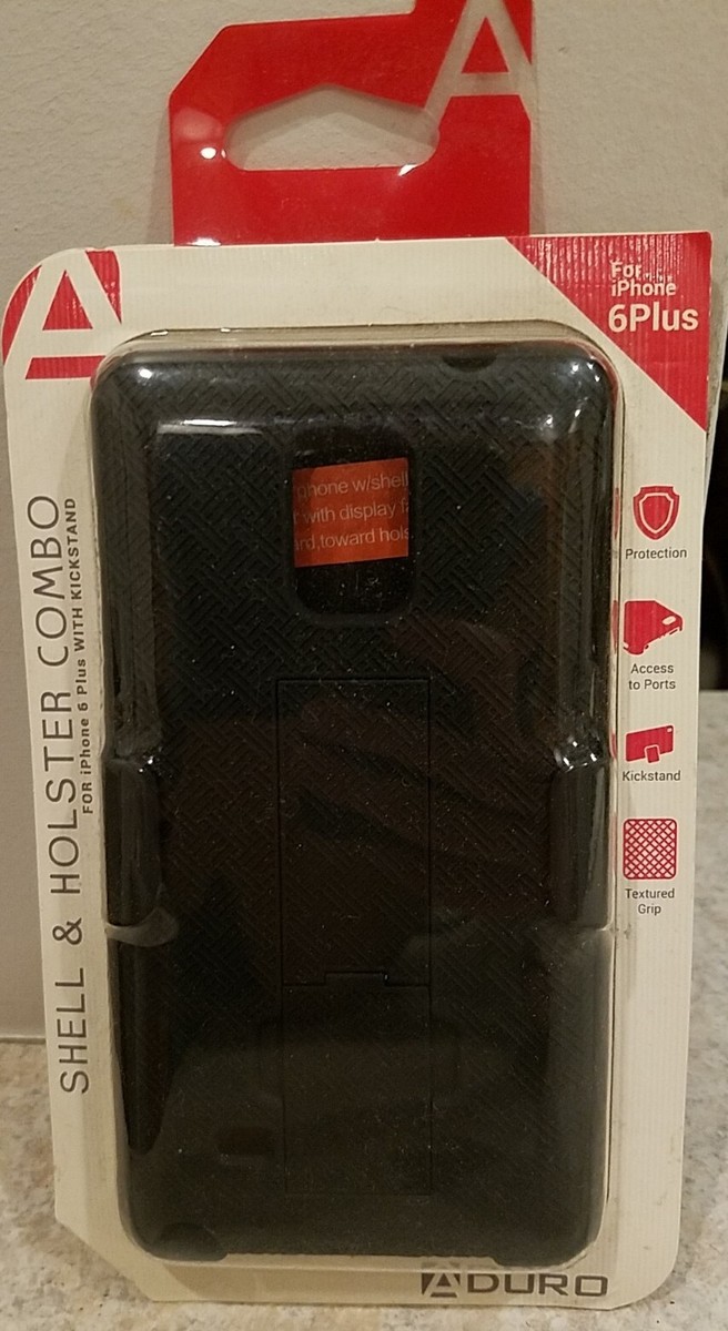 iPhone 6Plus Aduro Shell Holster Combo Case