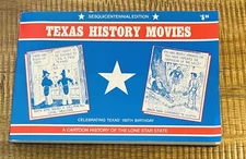 A Cartoon History Of The Lone Star State Sesquicentennial Ed. 1985 Paperback