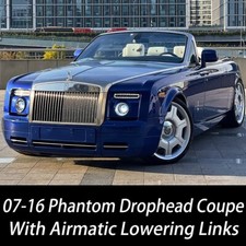 For 07-17 Rolls Royce Phantom Drophead Coupe Suspension Lowering Links Kit Rods