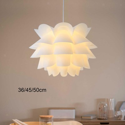 White flower best sale light shade