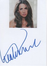 Heather Nova Autogramm signed 10x15 cm Karteikarte