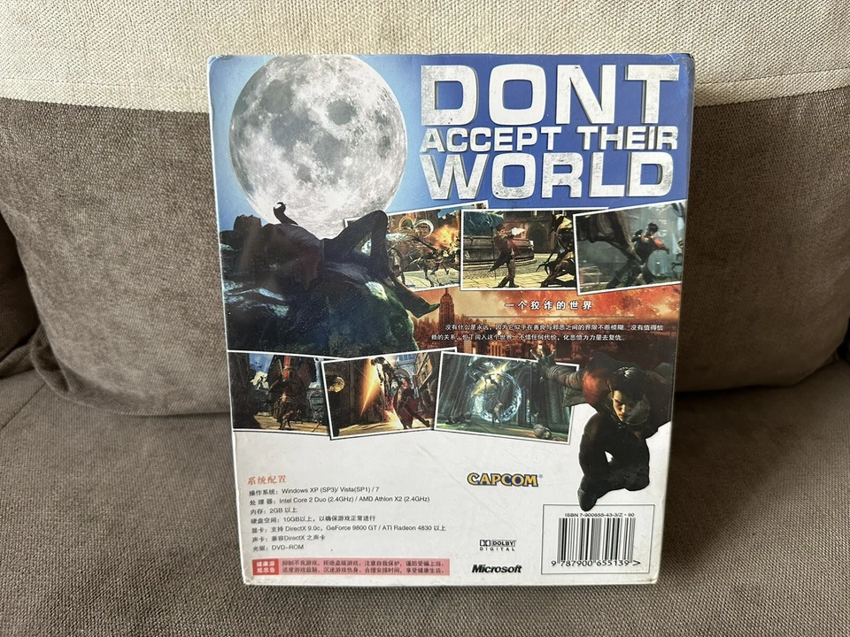 DmC: Devil May Cry - Chinese Big Box Edition PC NEW & SEALED - Image 2 of 4