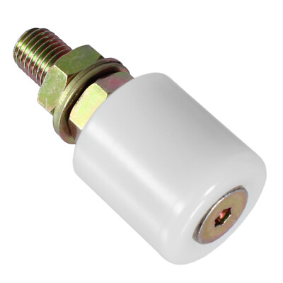 SO-TOOLS Rolltorführung 2er Set - Verzinkter Stahl Mit Kunststoffrollen Für Garten- & Hoftore