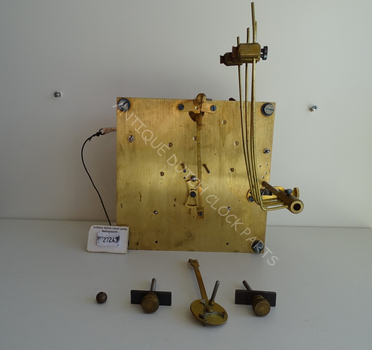 ORIGINAL GERMAN FMS CLOCKWORK FOR GRANDFATHER CLOCK