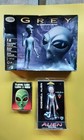 TESTORS GREY Model ~ ROSWELL ALIEN  Series figure ~ ALIEN Playing cards lot of 3 — photo 2