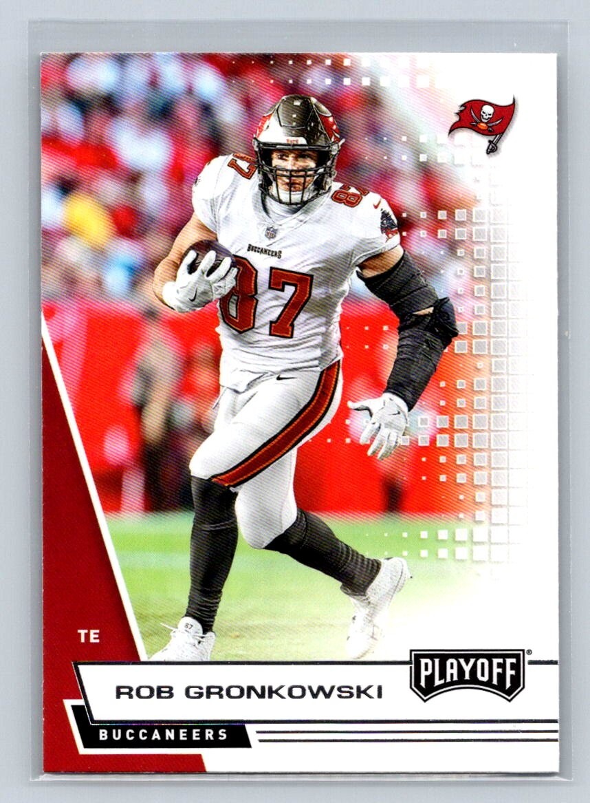 2020 Panini Playoff #129 Rob Gronkowski Tampa Bay Buccaneers (A)