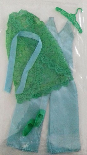 Vintage Francie "Satin Supper" #3443 vhtf square toe e hanger included fron 60's - Foto 8 di 12