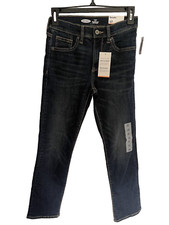 Old Navy Karate Slim Boys 12 Husky, Built In Flex-Max Jeans Blue