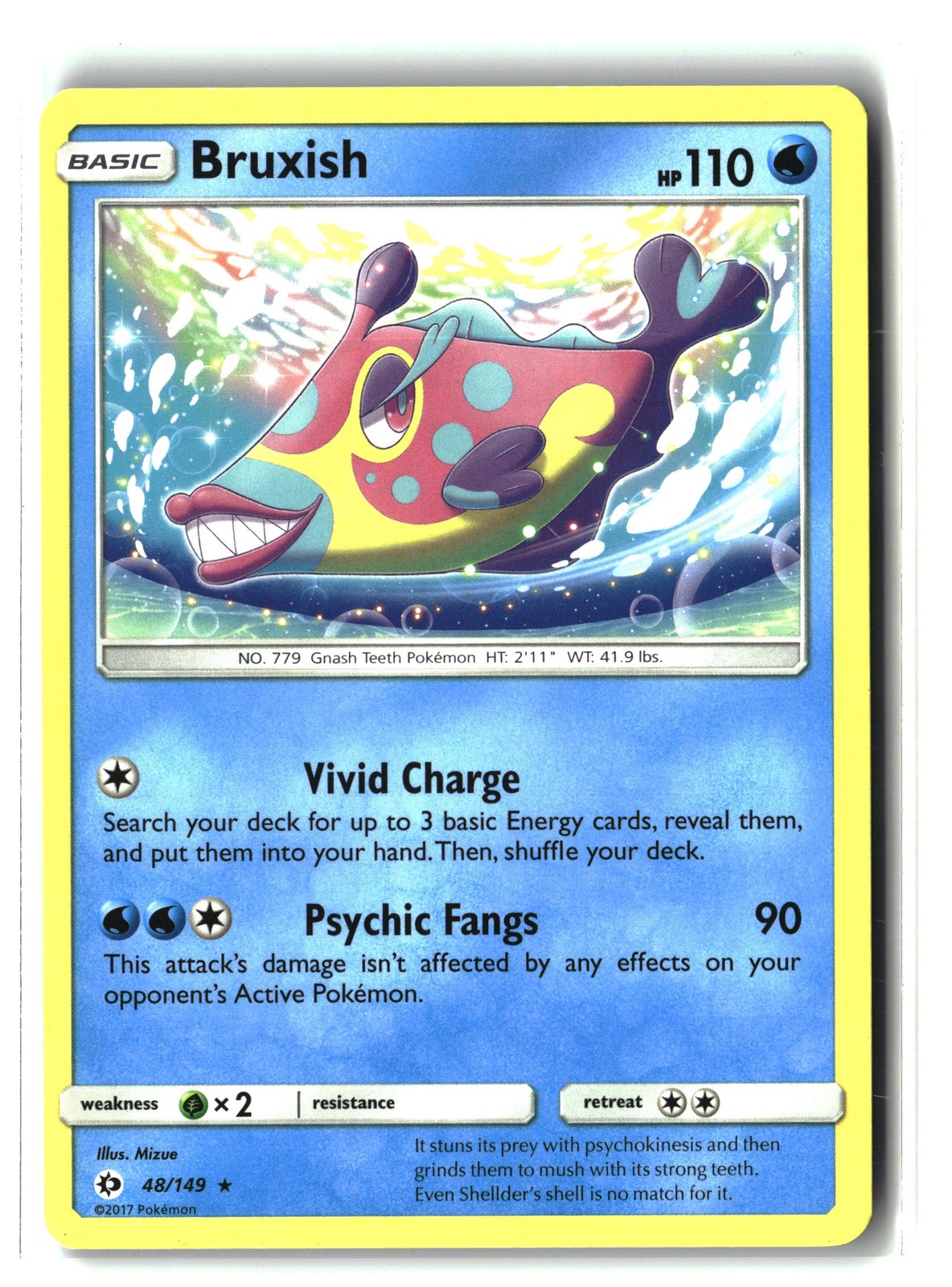 SM Base Set #48/149 Bruxish