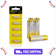 12V 27A A27 Alkaline Battery, V27A LR27A MN27 L828 12V Battery 5-Pack 