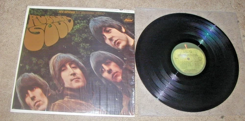 The Beatles Rubber Soul Apple LP JUST OPENED UNPLAYED 1971