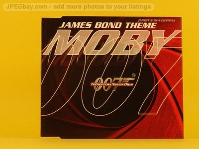 Moby James Bond Theme (Moby's re-version) (L79) 6 Track CD Single including Pict