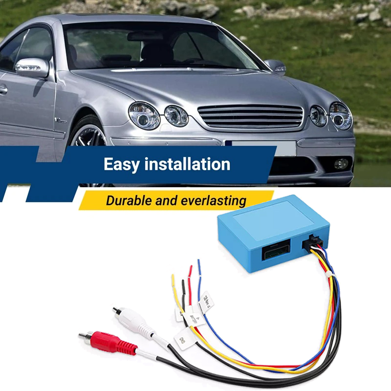 Car D2B Optical Fiber Decoder Adapter for Mercedes-Benz S/SL/C/CL