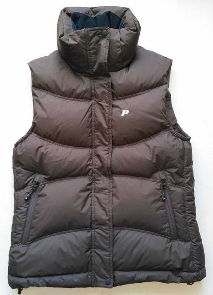 Women Peak Performance Vest Brown Polyamide M/L