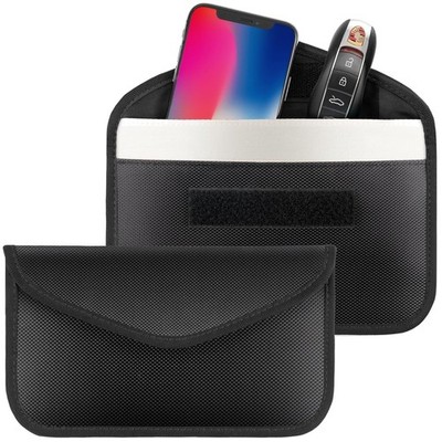 Signal Blocking Key Pouch for Phones & Keys, 2 Pack
