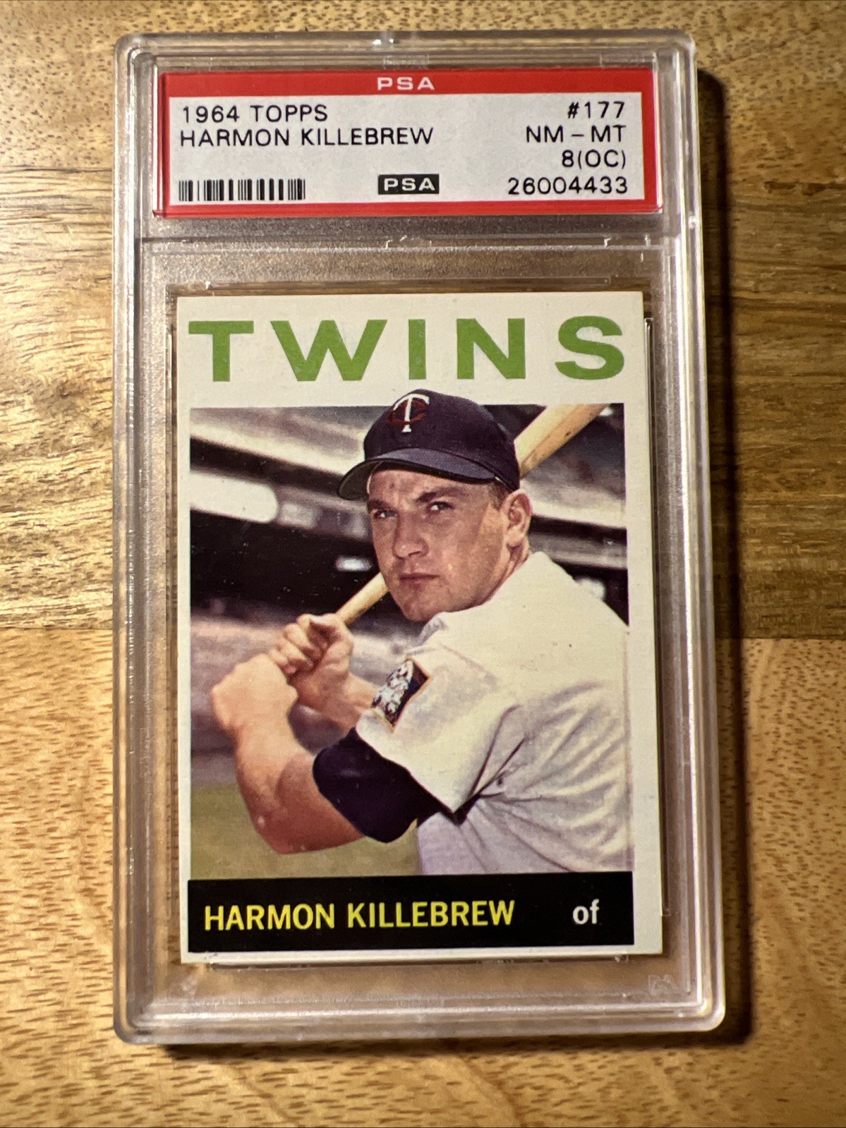 1964 Topps - Harmon Killebrew #177 PSA 8