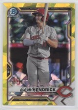 2021 Bowman Chrome Draft Sapphire Edition Yellow 69/99 Austin Hendrick uk2