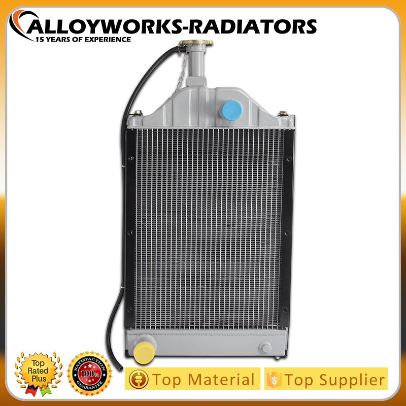 Aluminum 3 Row Tractor Radiator Fit For Massey Ferguson 255 Diesel 531982M94