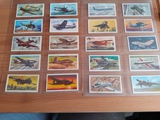 History Of Aviation by Brooke Bond - Set of 50 Cards In Sleeves - VG Condition