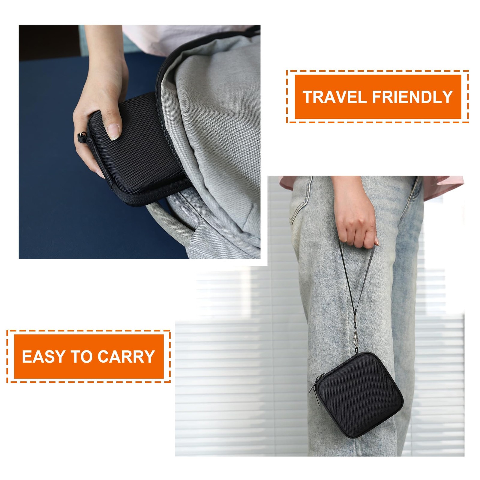 Supmay Hard Carrying Case for RG34XXSP/ RG35XXSP Retro Handheld Game Console,...