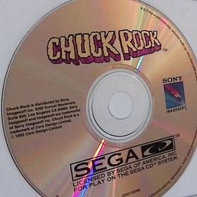 Chuck Rock Sega CD Disc only