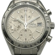 Omega Omega Speedmaster Date Silver Stainless Steel Automatic Men's Watch 3513.30
